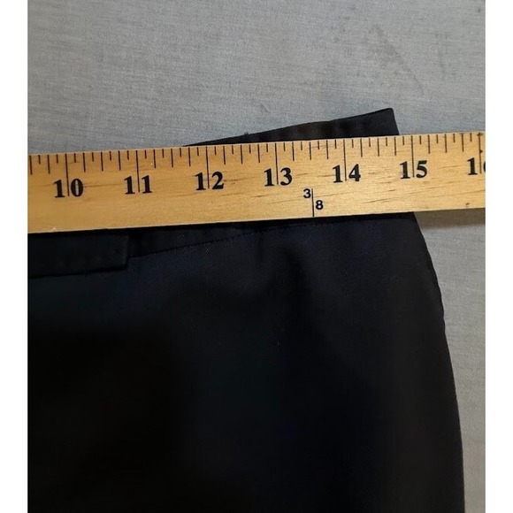 Stella‎ McCartney Pants Womens 40 Black Chino Wide Leg Ladies 30x30. - Picture 9 of 13